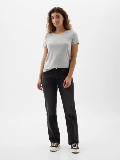 Женская футболка GAP 1159837422 (Серый S)