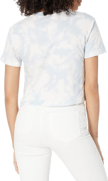 Женская укороченная футболка GUESS 1159774580 (Голубой, M)