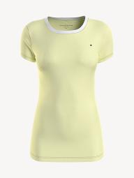 Женская футболка Tommy Hilfiger с логотипом 1159775783 (Желтый, S)