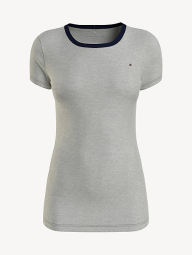 Женская футболка Tommy Hilfiger с логотипом 1159775784 (Серый, XS)