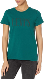 Женская футболка Levi's 1159776633 (Зеленый, XS)
