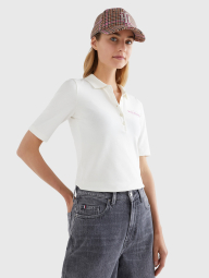 Женское поло-футболка Tommy Hilfiger 1159777992 (Белый, XXL)