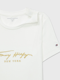 Футболка женская Tommy Hilfiger с логотипом 1159778144 (Белый, XXL)