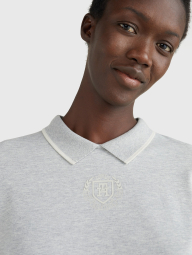 Женское поло Tommy Hilfiger футболка 1159778833 (Серый, 3XL)