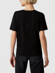 Женская футболка Tommy Hilfiger с логотипом 1159779855 (Черный, XS)