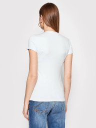 Женская футболка GUESS с принтом и стразами 1159779936 (Белый, XS)