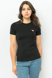 Женская футболка GUESS с логотипом 1159779946 (Черный, XS)