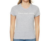 Женская футболка Calvin Klein с логотипом 1159780540 (Серый, XS)