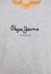 Женская футболка Pepe Jeans London с логотипом 1159786245 (Серый, M)