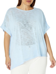 Женская футболка Tommy Hilfiger 1159796160 (Голубой, 0X)