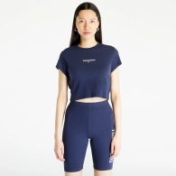 Укороченная женская футболка Tommy Hilfiger топ 1159794193 (Синий, XL)