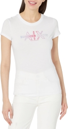 Женская футболка Armani Exchange 1159803591 (Белый, XS)