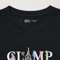 Футболка UNIQLO с принтом The World Of Clamp 1159796133 (Черный, M)