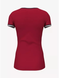 Футболка женская Tommy Hilfiger с вышитым логотипом 1159797117 (Красный, L)