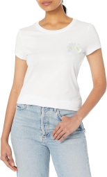 Женская футболка Armani Exchange 1159797192 (Белый, XXL)