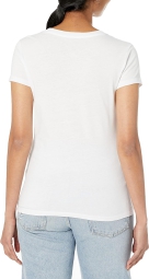 Жіноча футболка Armani Exchange 1159797192 (Білий, XXL)