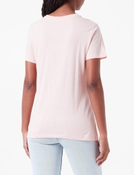 Женская футболка Armani Exchange с логотипом 1159798904 (Розовый, XS)