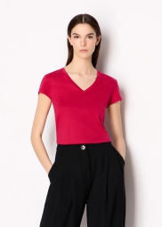 Женская футболка Armani Exchange 1159799140 (Розовый, XS)