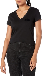 Женская футболка Armani Exchange 1159804646 (Черный, L)