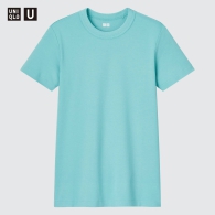 Женская футболка UNIQLO U 1159801797 (Зеленый, XS)