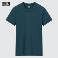 Женская футболка UNIQLO U 1159801798 (Зеленый, L)