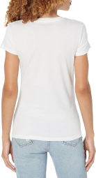 Женская футболка Armani Exchange с логотипом 1159802585 (Белый, XL)