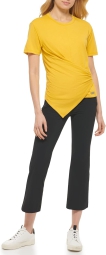 Жіноча футболка DKNY 1159803610 (Жовтий, XS)