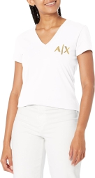 Жіноча футболка Armani Exchange 1159806051 (Білий, XL)