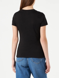 Женская футболка Calvin Klein Jeans с логотипом 1159808088 (Черный, XS)