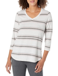 Женская футболка Calvin Klein с принтом 1159809178 (Серый, S)