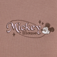 Футболка UNIQLO Disney с вышивкой Mickey Mouse 1159811266 (Коричневый, S)