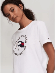 Жіноча футболка Tommy Hilfiger 1159813027 (Білий, XXL)