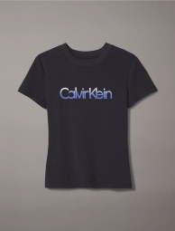 Жіноча футболка Calvin Klein з логотипом 1159815179  (Чорний XS)