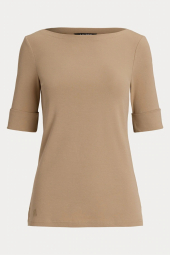 Жіноча футболка Ralph Lauren 1159821438 (Бежевий L)