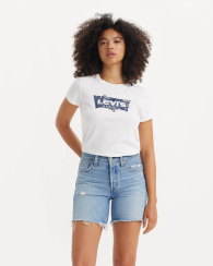 Женская футболка Levi's с логотипом 1159832842 (Белый XS)