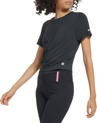 Футболка женская Tommy Hilfiger 1159833031 (Черный M)