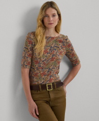 Женская футболка Ralph Lauren с принтом 1159833227 (Разные цвета S)
