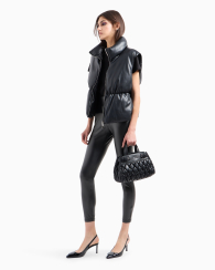 Женская футболка Armani Exchange с логотипом 1159833244 (Черный XL)