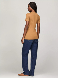 Футболка женская Tommy Hilfiger с логотипом 1159833321 (Коричневый M)