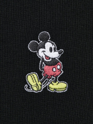 Футболка UNIQLO з вишивкою Mickey Mouse 1159833989 (Чорний M)