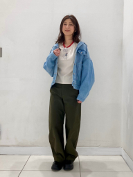 Футболка UNIQLO с вышивкой Mickey Mouse 1159834060 (Белый S)