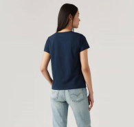Женская футболка Levi's с логотипом 1159834304 (Синий S)