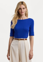 Женская футболка Ralph Lauren 1159834442 (Синий M)