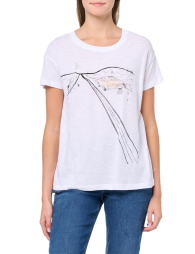 Женская футболка Armani Exchange 1159834939 (Белый XL)