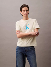 Жіноча футболка Calvin Klein з логотипом 1159835720 (Зелений S)