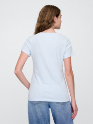 Женская футболка GAP с логотипом 1159836071 (Голубой L)
