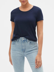 Женская базовая футболка GAP 1159836433 (Синий XS)