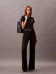 Жіноча футболка Calvin Klein з логотипом 1159836121 (Чорний XS)