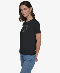 Жіноча футболка Karl Lagerfeld Paris 1159836278 (Чорний M)