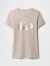 Женская футболка GAP с логотипом 1159836897 (Бежевый L)